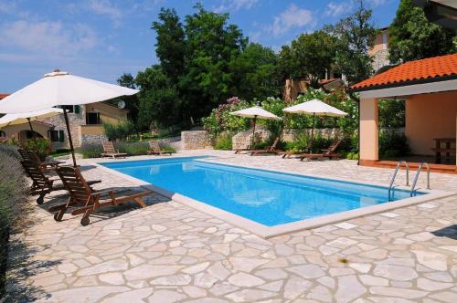 Ferienwohnung für 8 Personen ca 230 qm in Stanišovi, Istrien Bucht von Raša