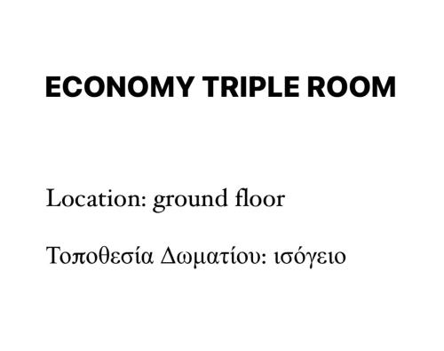 Bozzali Deluxe Room Type - Economy Triple Room