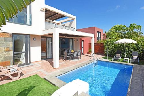 Ferienhaus mit Privatpool für 6 Personen ca 115 qm in Las Crucitas, Gran Canaria Südküste Gran Canaria
