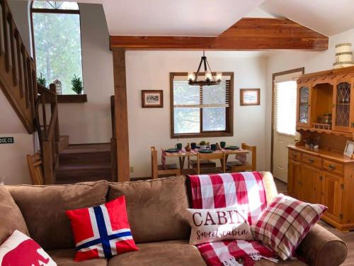 Norwegian Cabin Charming 3 BDR with Forest Views