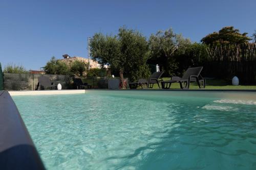 Ferienhaus mit Privatpool für 2 Personen 2 Kinder ca 50 qm in Martina Franca, Adriaküste Italien Ostküste von Apulien