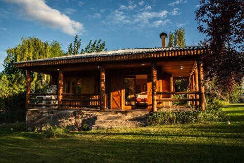 Viesnīcas āriene, Acogedora cabaña de madera con vista a la montaña (Acogedora cabana de madera con vista a la montana) in El Salto (Mendoza)