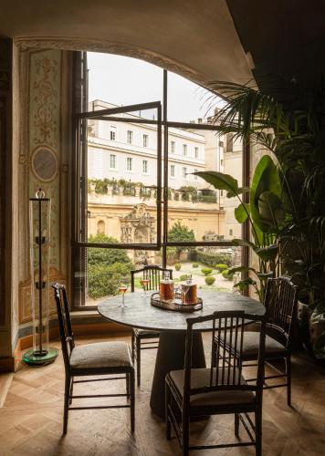 Suite, gartenblick