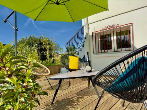 Iekārtas, Maison des Chênes 64 - Independant apartment with terrasse (Maison des Chenes 64 - Independant apartment with terrasse) in Boucau