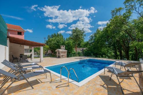 Ferienhaus mit Privatpool für 8 Personen ca 185 qm in Grubine, Dalmatien Dalmatinisches Hinterland