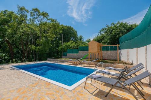 Ferienhaus mit Privatpool für 8 Personen ca 185 qm in Grubine, Dalmatien Dalmatinisches Hinterland