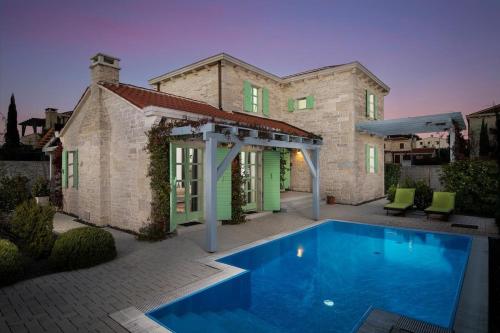 Ferienhaus mit Privatpool für 8 Personen ca 140 qm in Ližnjan, Istrien Südküste von Istrien, Ližnjan (Lisignano)