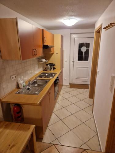 virtuve, Ferienhof Gosen in Gosen-Neu Zittau