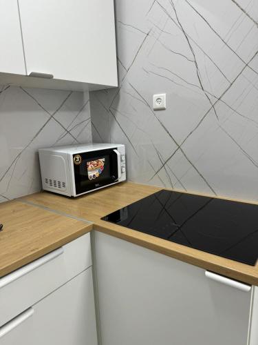 주방, Квартира с новым ремонтом in 나하리야