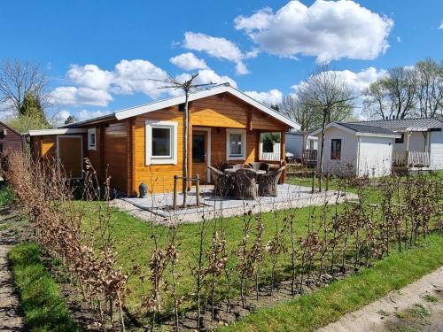 Nieuw - Luxe Blokhut Chalet in bosrijke omgeving
