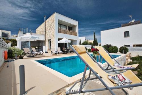 Ferienhaus mit Privatpool für 6 Personen ca 125 qm in Latchi, Westküste von Zypern Halbinsel Akamas - b58930