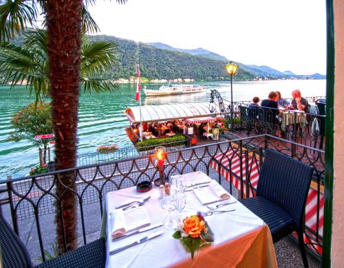 restavracija, Albergo Ristorante della Posta in Vico Morcote