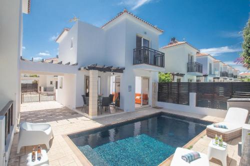 Ferienhaus mit Privatpool für 5 Personen ca 130 qm in Paralimni, Südküste von Zypern