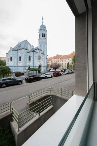 Stylish apartment with a view of Blue Church, Bratislava (foto 2)