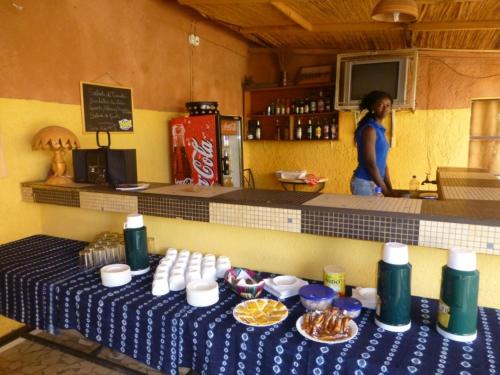 Banquet hall, Hotel de la Liberte in Ouagadougou