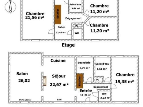 Gîte La Roche-sur-Yon 5 pièces 10 personnes - FR-1-426-157 - image 7