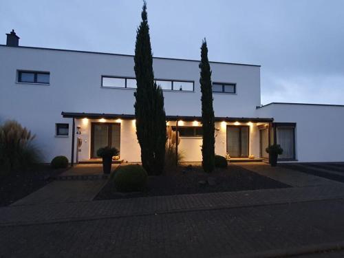 Uitzicht op de Pellenz in Eich, Deutschland