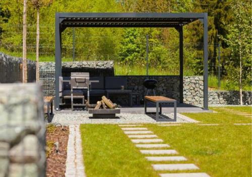 Létesítmények, Sovanova Domki w Górach Sowich z Tarasem i Widokiem (Sovanova Domki w Gorach Sowich z Tarasem i Widokiem) in Gluszyca Gorna