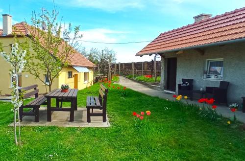 A szálláshely kívülről, Domek na vinohradech in Hlohovec