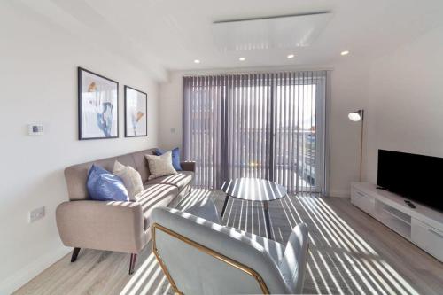 Modern 2 Bedroom Apartment in Ashford – khách sạn tại Bockhanger