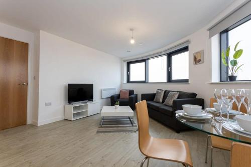 Stunning 2 Bed Apartment in Salford Amazing Views, Mánchester (foto 6)