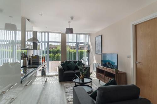Bright & Modern 1 Bed Apartment in Manchester, Manchester (fotografie 7)