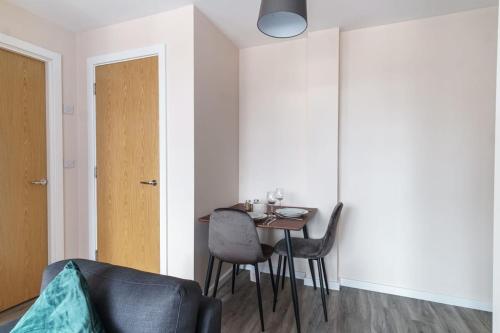 Bright & Modern 1 Bed Apartment in Manchester, Manchester (fotografie 10)