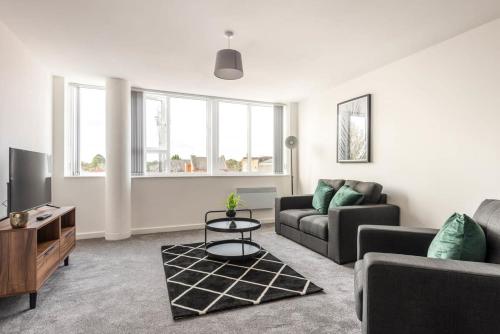 Contemporary 1 Bed Apartment in Central Retford