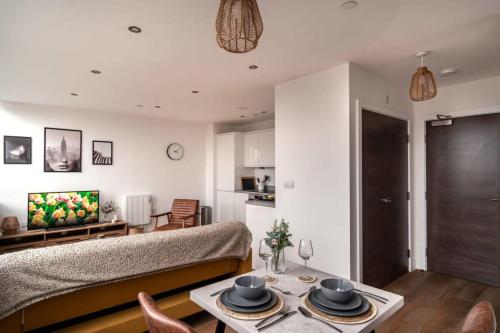 StayZeni, Alexandra Rise Manchester Super 1 Bed, Manchester (fotografie 10)