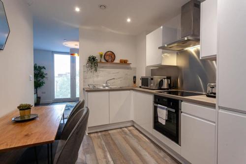 Modern 2 Bed Flat 5min to Old Trafford Stadium, Manchester (fotografie 9)