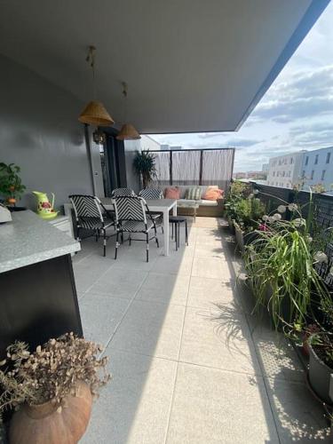 Appartement Grande Terrasse Clim, BBQ-J.O Paris 24 - Location saisonnière - Aubervilliers