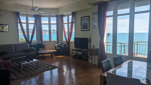 LE MIRAGE, SEA FRONT view, 3 bedrooms, 100m, Nice (fotografie 2)