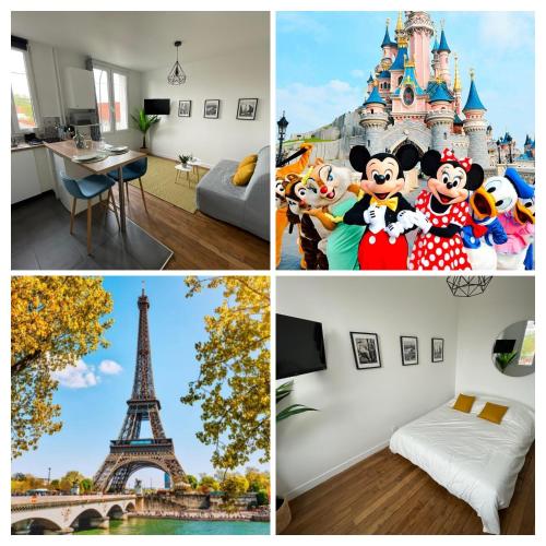 Suite moderne entre Paris et Disneyland Paris - Location saisonnière - Neuilly-Plaisance