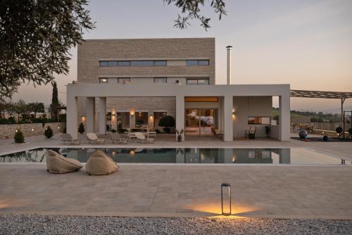 Diktamon Retreat with Private Pool and Sea Views gîte à louer Athánatoi