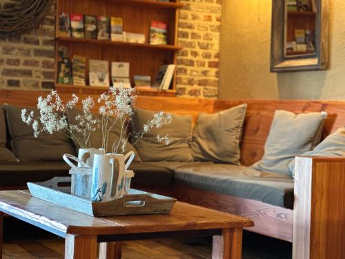 sala de TV, Landhuis Bovenste Bos in Epen