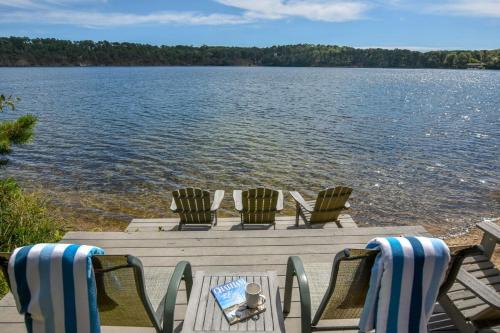 Amazing Location Lakefront Waterside Deck