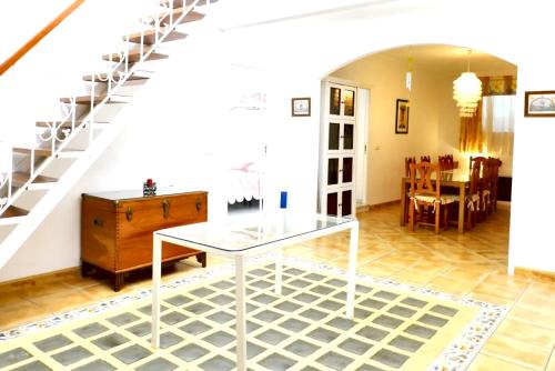 5 bedrooms house with city view furnished terrace and wifi at Alcala de los Gazules