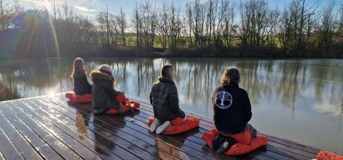 Zen Jungle Retreat - Log Cabin Stays, Transformational Retreats & Holistic Wellness near Bude - A 40 Acre Retreat with 5 Lakes, Woodland, Firepits, Bistro & Bars