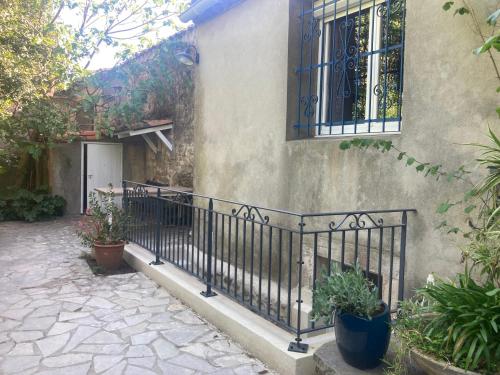 Balkons/terase, Maison RASSIER, Gîte Vélo (Maison RASSIER, Gite Velo) in Pezens