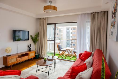 Ruaka 2BR Haven: Urban & Lush in Ruaka