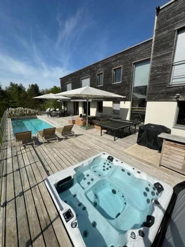Villa d'exception M54 Vouvray à 2H au sud de Paris proche Amboise Chenonceau Chambord
