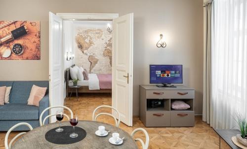 One-Bedroom Apartment South America room in 6 Continents Apartments by Adrez