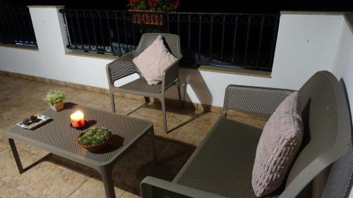 陽台/露台, El Retiro de Casa Nieves in 比利亞耶爾莫薩德爾里奧