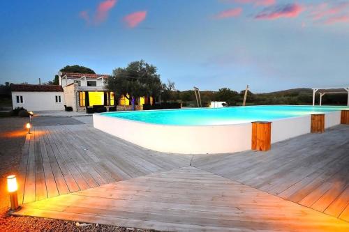 Ferienhaus mit Privatpool für 12 Personen ca 250 qm in Rovinj-Cocaletto, Istrien Istrische Riviera