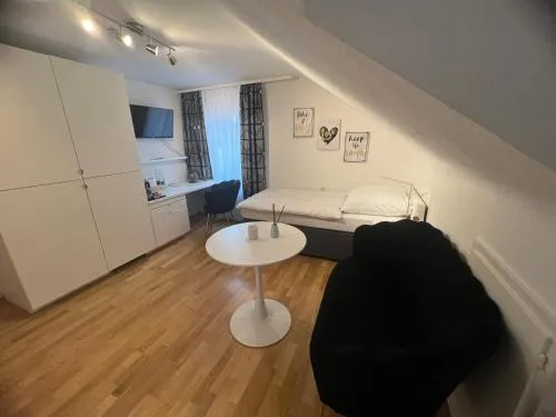 Einzelzimmer mit privatem Bad nähe Ulmer Donautal - ideal für Geschäftsreisen in Ulm, Deutschland