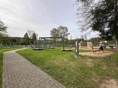 Günstige Wohnung mit Terrasse im Ferienpark