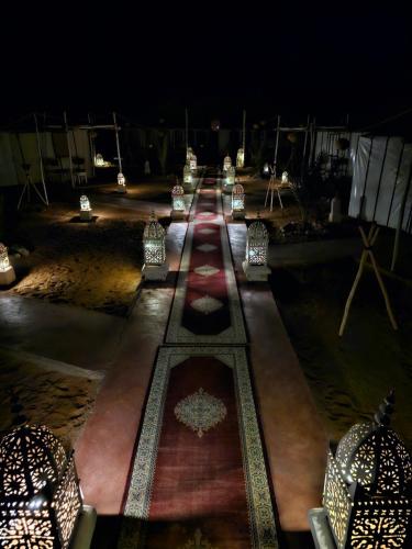 A szálláshely kívülről, Sahara Luxury Camp in Khamlia