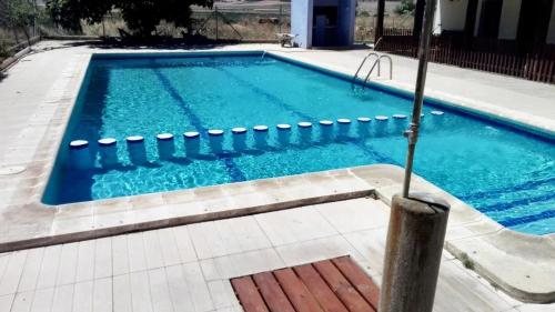 4 bedrooms house with shared pool jacuzzi and furnished terrace at Noguericas