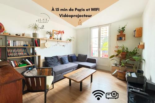 Charmant appartement avec vidéoprojecteur