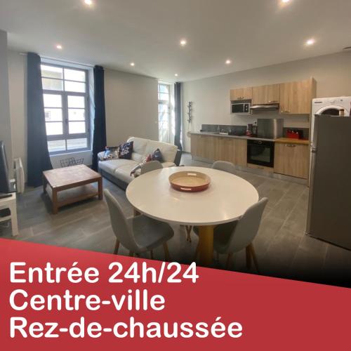 45m² rez-de-chaussée au calme centre-ville - Location saisonnière - Mayenne